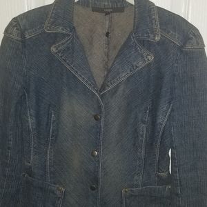 Denim Tailored Blazer
